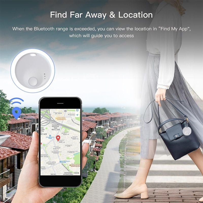 Mini Bluetooth Bagagem Tracker, Tag inteligente, novo Locator Item para bagagem