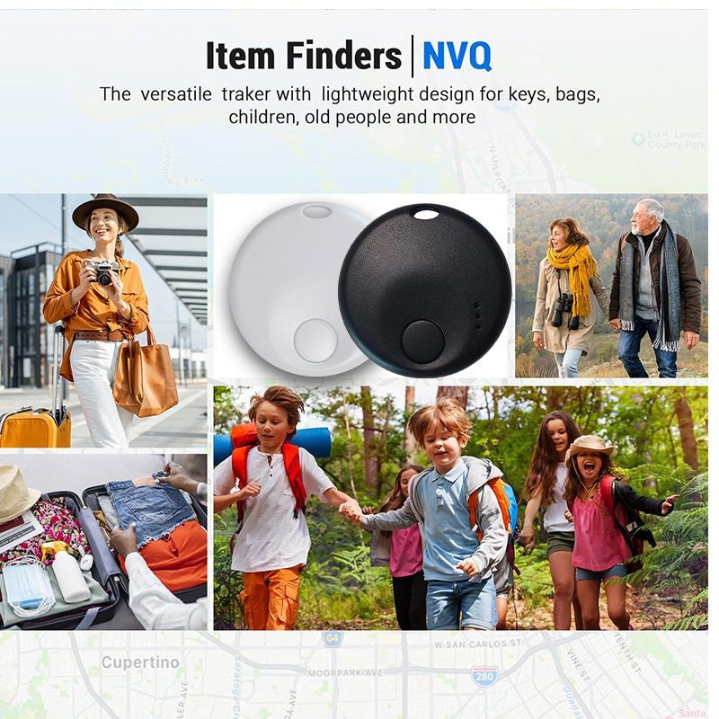 Mini Bluetooth Bagagem Tracker, Tag inteligente, novo Locator Item para bagagem