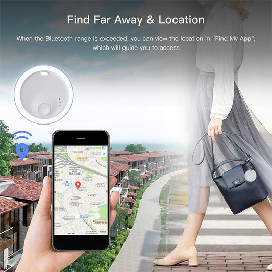 Mini Bluetooth Bagagem Tracker, Tag inteligente, novo Locator Item para bagagem