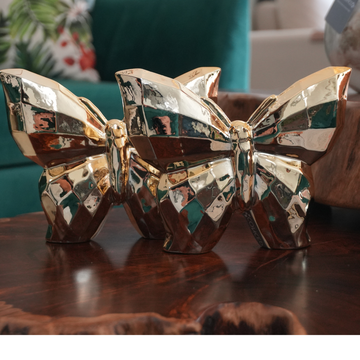 Escultura Borboleta Original Concepts Life Estátua Porcelana
