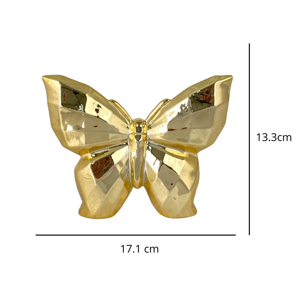 Escultura Borboleta Original Concepts Life Estátua Porcelana