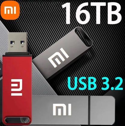 Pen Drive SSD Xiaomi 16TB USB 3.2 Tipo-C – Alta Velocidade, Resistente à Água e Ultra Compacto