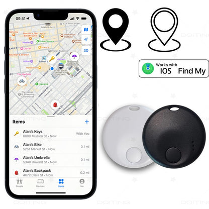 Mini Bluetooth Bagagem Tracker, Tag inteligente, novo Locator Item para bagagem
