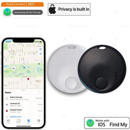 Mini Bluetooth Bagagem Tracker, Tag inteligente, novo Locator Item para bagagem