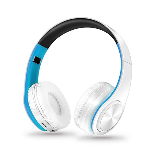 Fones de Ouvido Bluetooth CATASSU com MP3, FM, Cancelamento Ativo de Ruído, Microfone, NFC – Estéreo Dobrável com 20h de Autonomia
