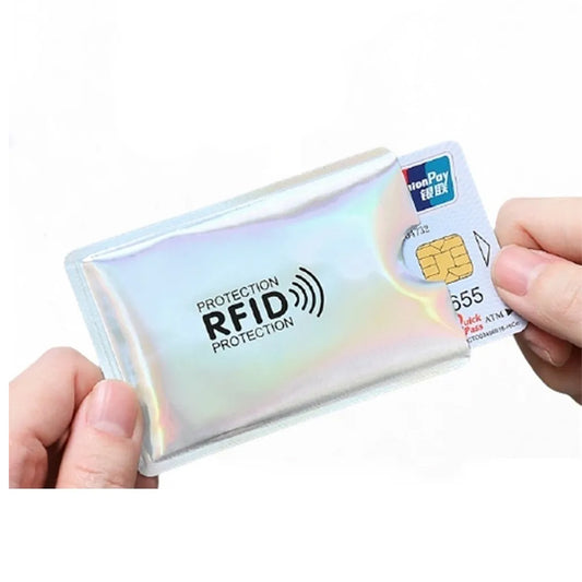 Capa Protetora Bloqueadora de Sinal NFC RFID para Cartões Contactless – Metal
