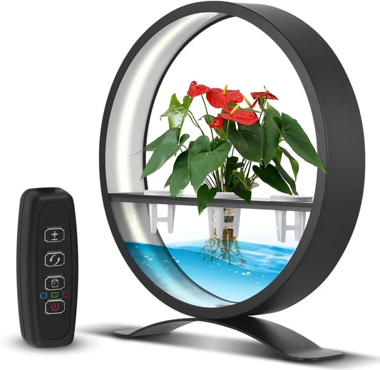 Luminária de Mesa com Suporte para Plantas LED Tomate MDL-004